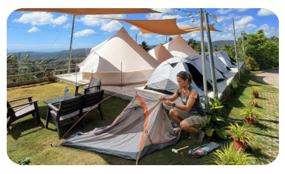 Tent accommodation